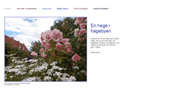 Desktop Screenshot of enhageihagebyen.no
